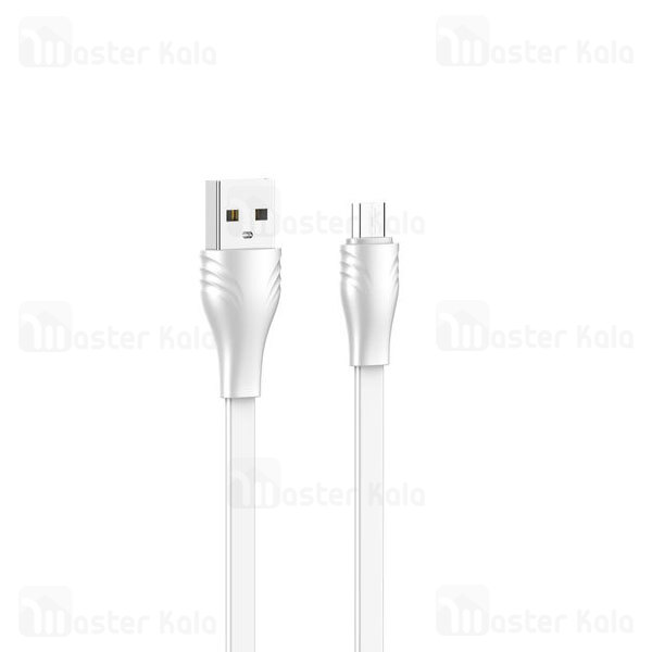 کابل میکرو یو اس بی الدینیو LDNIO LS553 Micro USB Efficiency Charging طول 3 متر توان 2.1 آمپر